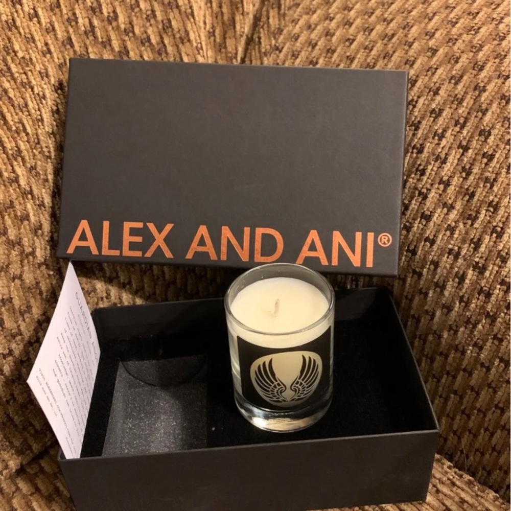 Alex and Ani votive candle in gift box.